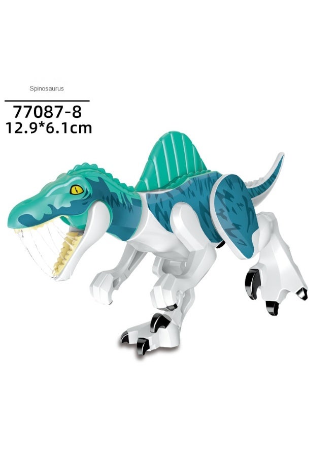 NIBEMINENT Small Dinosaur Building Blocks - Jurassic Puzzle Assembly Toy