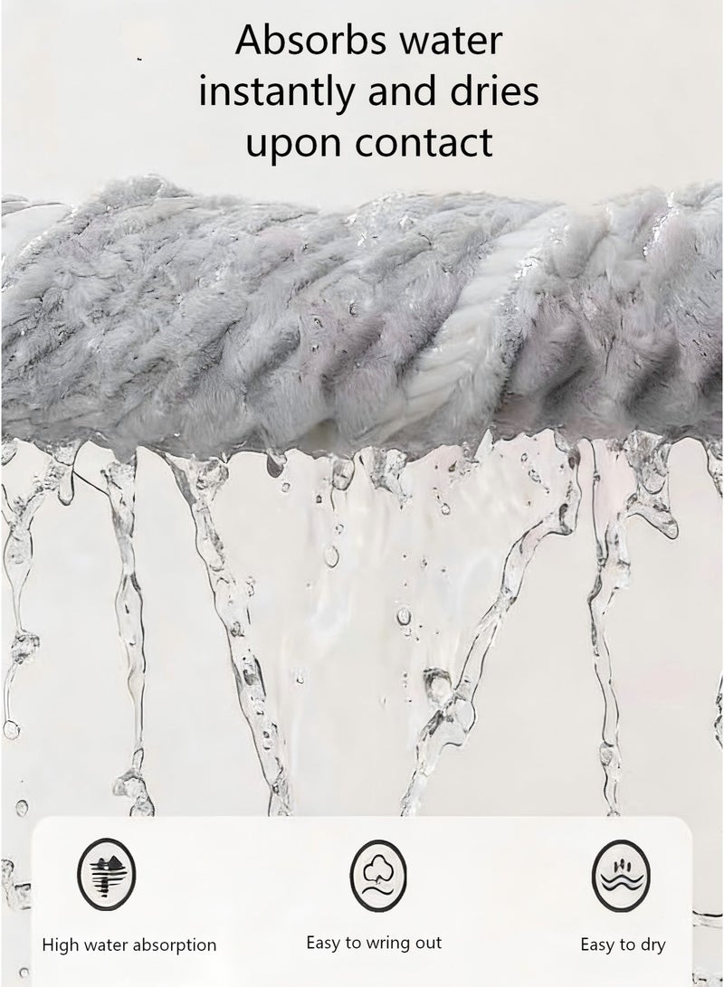MOOCO Bath Towel Large,Bath Towel Set -3PCS Includes ( 90*170CM )Bath Towel,(35*75CM) Hand Towel,(25*65CM) Bath Cap,Quick Dry Highly Absorbent Thick Bathroom Soft Hotel Towels for Bath And Spa,Bathroom Towels Set is Soft and Gentle,Highly Absorbent,Gray,Bath Towel 90*170CM,Bath Towel for Men/Women - Image 5