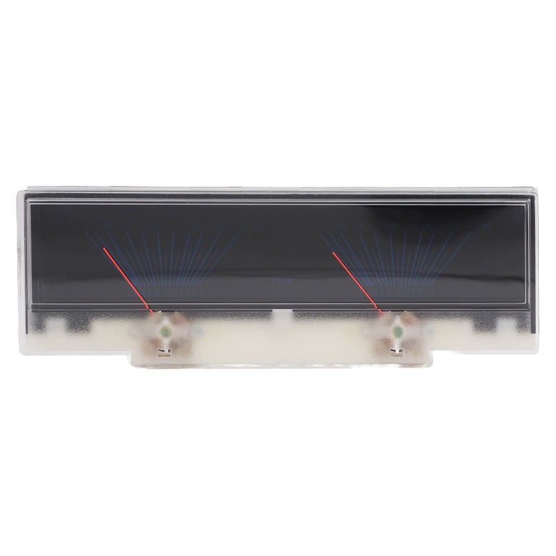 Blue LED Backlight VU Meter Audio Indicator with Red Pointer for DIY Car Audio Modification - Image 2