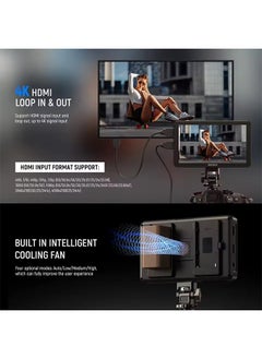 Neewer NEEWER F700 7" Camera Field Monitor, 2000nit HD 1920x1080 IPS Touch Screen with 3D LUT, 4K HDMI Loop in/Out with Peak Focus  - Image 3