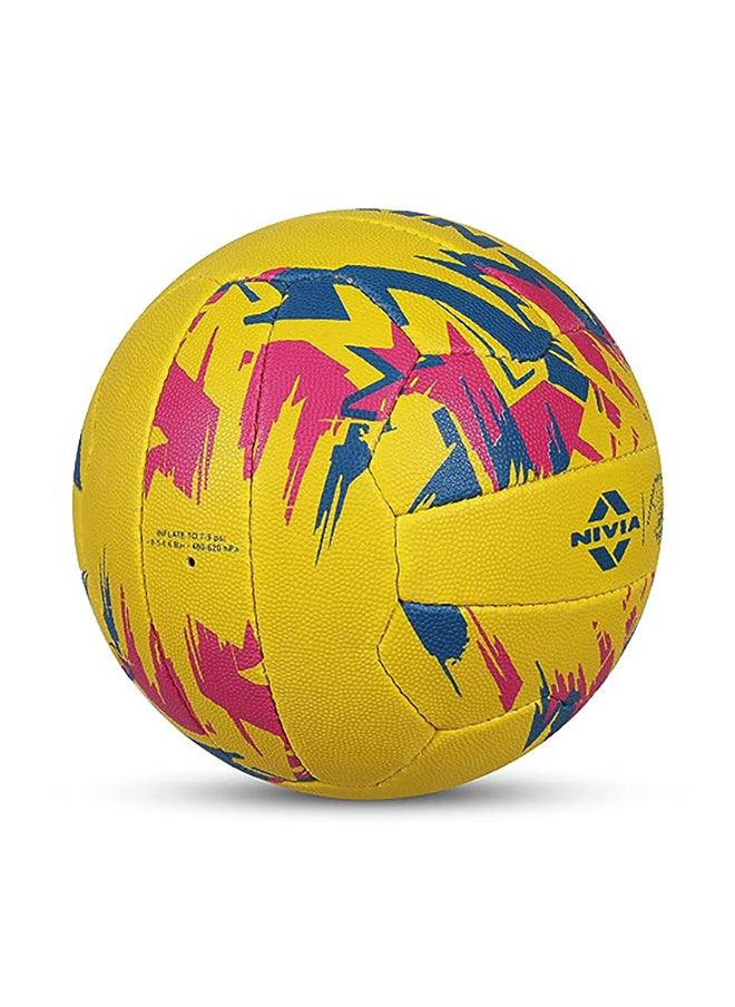 Nivia Throw Ball | Size 5 | Material : Rubber | High Grip | Adult | Hand Stitched | High Air Retention  - Image 2