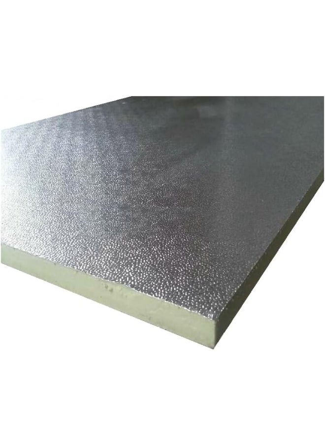 Pre-Insulation Sheet Pu Polyurethane Board Premium Foam Insulation With Aluminum Foil For Outside Wall Cladding And Ducts