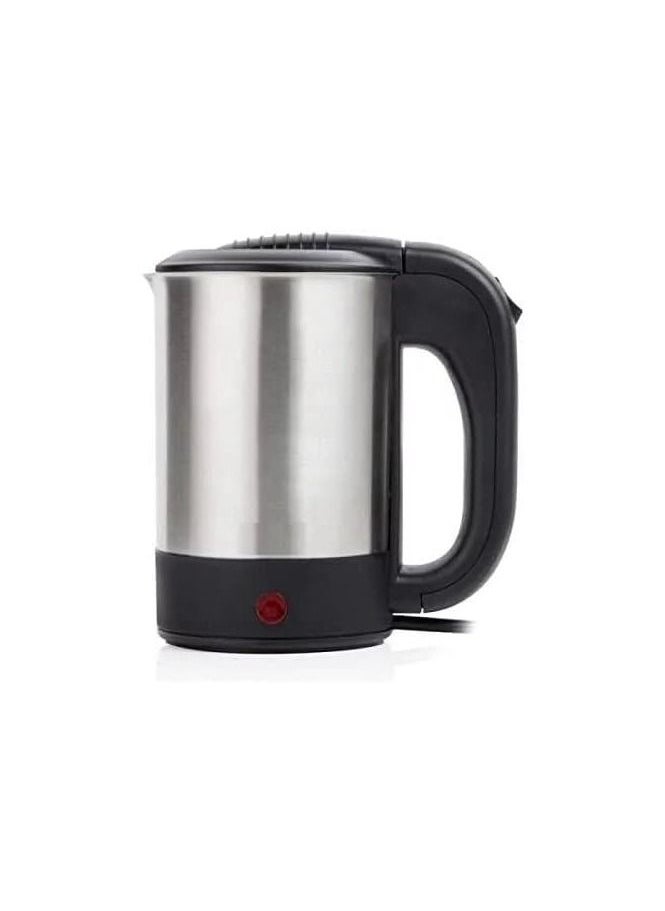 Generic - 0.5L Mini Electric Kettle Stainless Steel 1000W Portable Travel Water Boiler Pot - Image 1