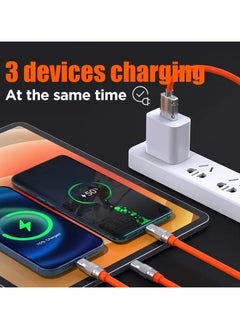 Home Clearance Sale Versatile Charging Solution: Encounter Lightning-speed 120W Charging With Our All-in-one USB Type-C Charging Cable. Perfect For IPhones, Android Devices, And Tablets, This Cable Facilitates A/C To Phone And Type C Connections To Ensure Effective Charging.  - Image 3