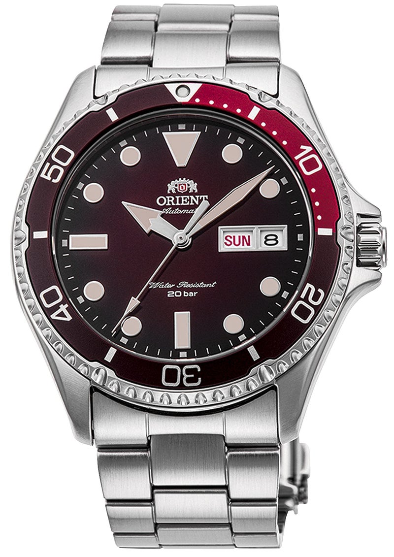 ORIENT Orient Japanese Automatic Diving Watch with Stainless Steel Strap, Silver, 22 (Model: RA-AA0814R19B)  - Image 1