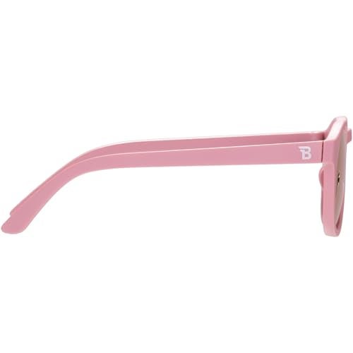Babiators Polarized Keyhole | Pretty in Pink | Pink Mirrored Lens | Ages 3-5 - Image 2
