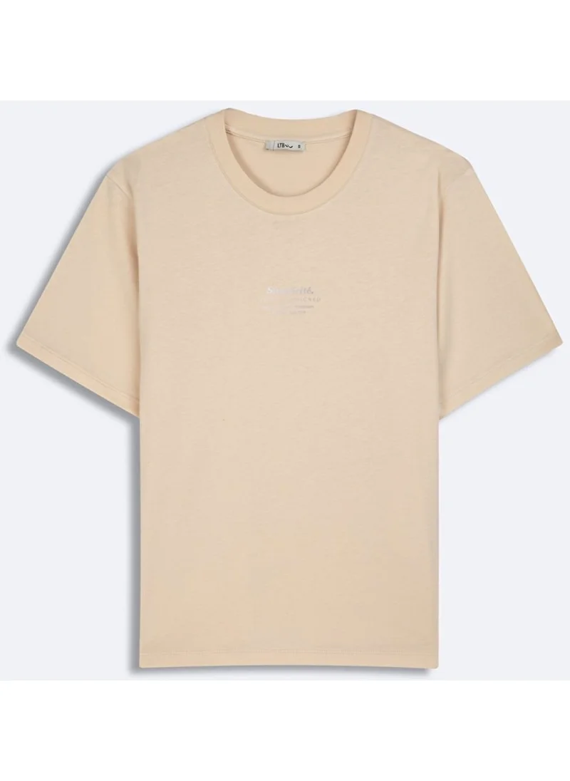 إل تي بي Beige T-Shirt