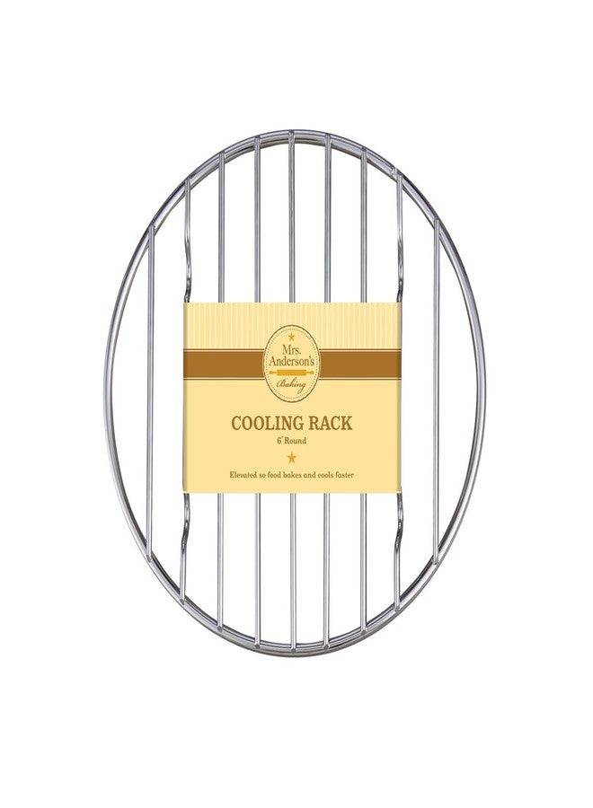 مسز. أندرسون بايكنغ رف تبريد احترافي للخبز من السيدة أندرسون، دائري، 6 بوصات - Image 1
