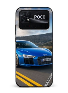 Protective Case Cover For Xiaomi Poco C40 Audi Tt Design Multicolour