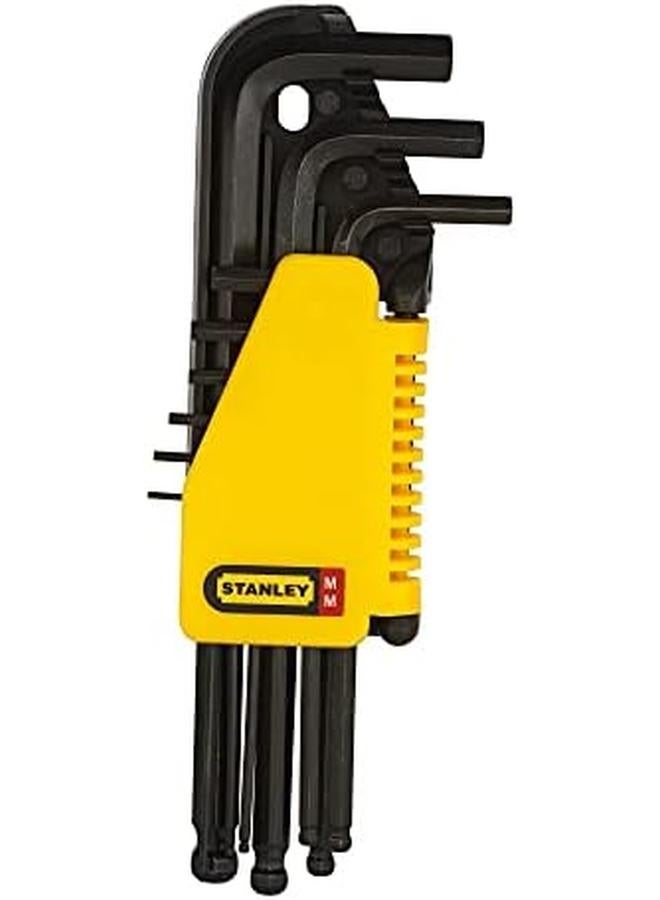 Stanley Folding Key Set Yellow Black 0 69 256 9 Pieces - Image 3