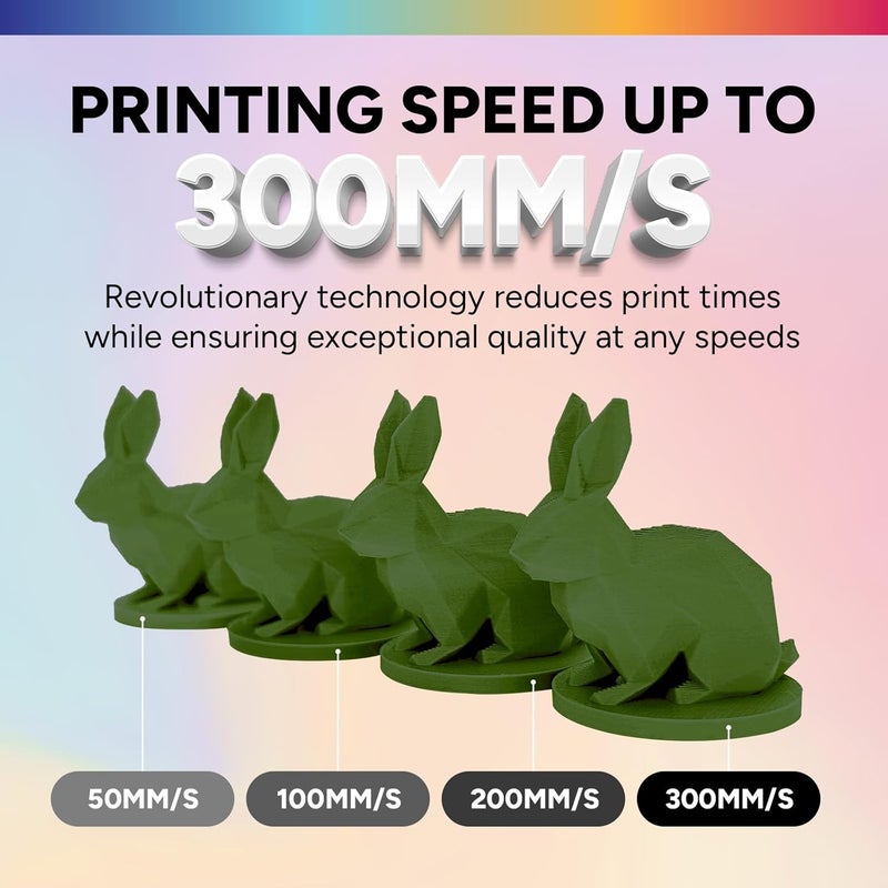 OVERTURE Matte PLA 3D Printer Filament 1.75mm, Matt Surface & Low Warping Filament 1kg Spool (2.2 lbs), Accuracy +/- 0.02 mm, Fit Most FDM Printers (Matte Army Green) - Image 3