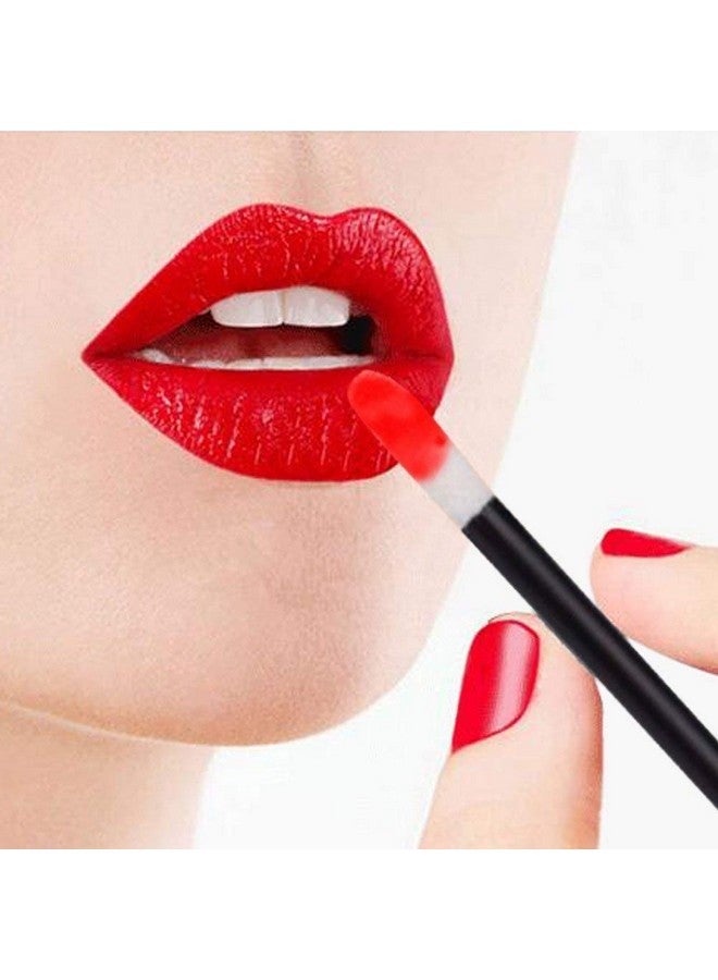 g2plus 200Pcs Lip Gloss Applicators, Disposable Lip Brushes, Lipstick Gloss Wands Applicator Perfect Makeup Tool Kits (Black) - Image 4