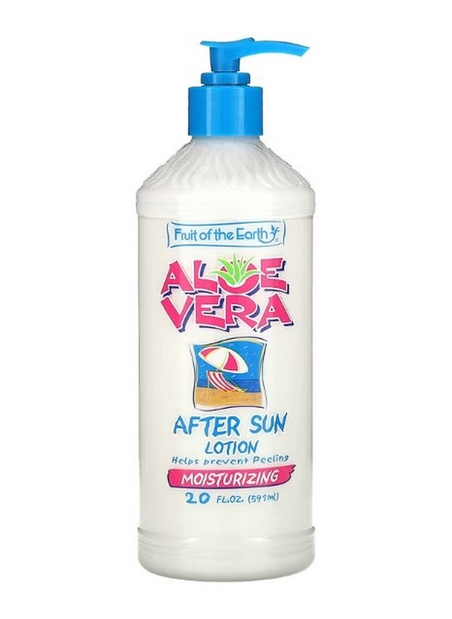 Fruit of the earth Aloe Vera After Sun Lotion 20 fl oz 591 ml  - Image 1