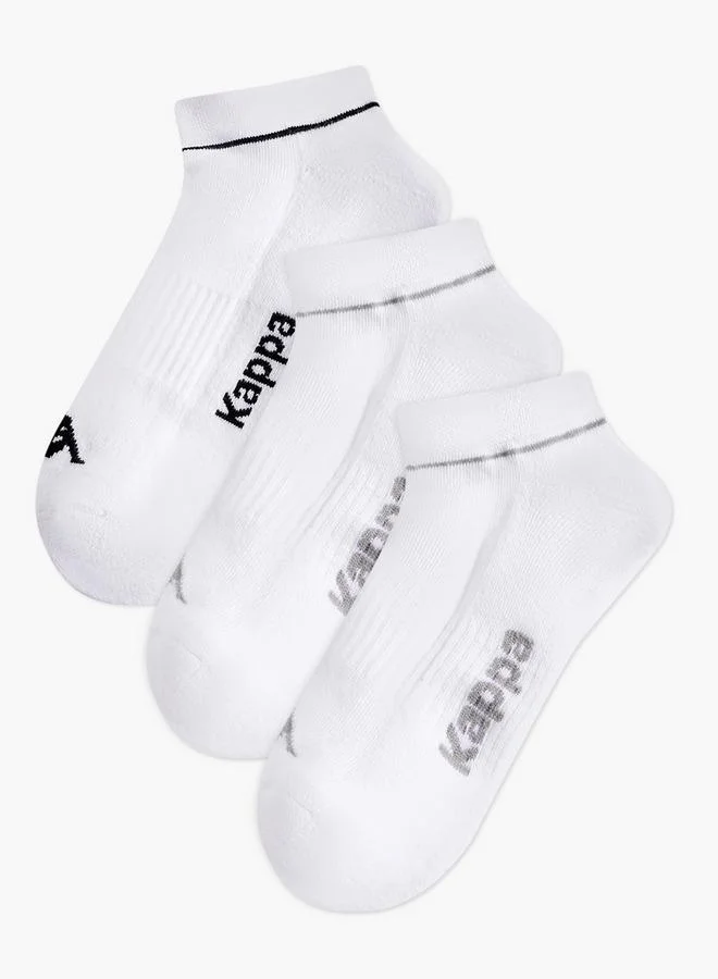كابا Kappa Men Socks Ankle Length Half Terry - Set of 3