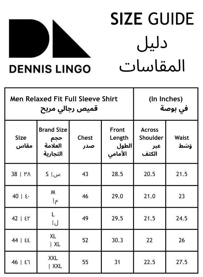 Dennis Lingo Green Men'S Green 100% Cotton Striped Button Down Relaxed Shirt for Men | Best Price UAE