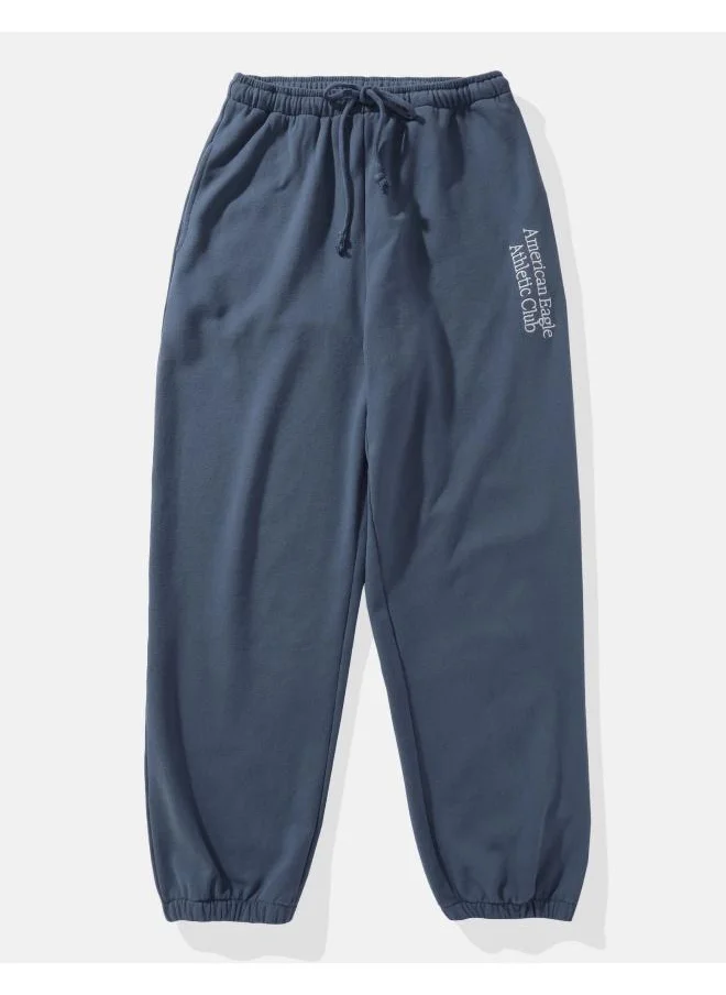 امريكان ايجل AE Logo Graphic Baggiest Jogger