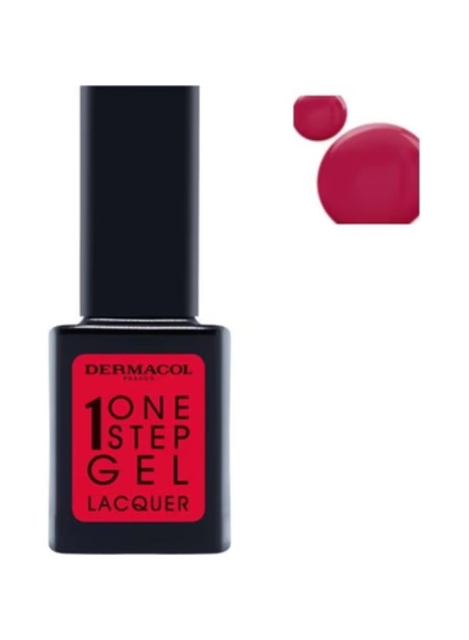Dermacol One Step Gel Lacquer 05 Carmine Red 11ml - Image 2