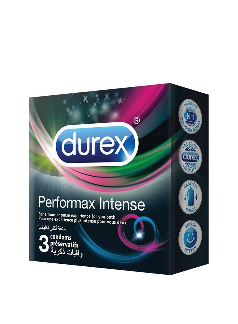 Durex Play durex Performax Intense 3 condoms preservatifs