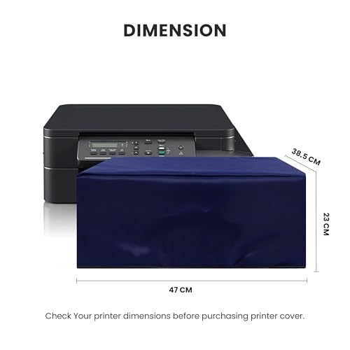 Alifiya Dust Proof Washable Printer Cover for Brother DCP-T420W / DCP-T520W / DCP-T510W All-in One Ink Tank Color - Blue - Image 2