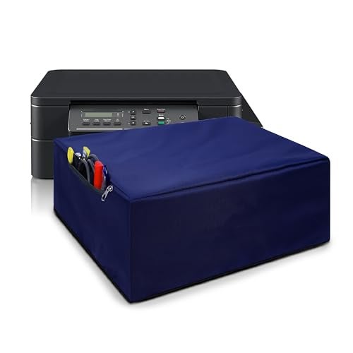 Alifiya Dust Proof Washable Printer Cover for Brother DCP-T420W / DCP-T520W / DCP-T510W All-in One Ink Tank Color - Blue - Image 1