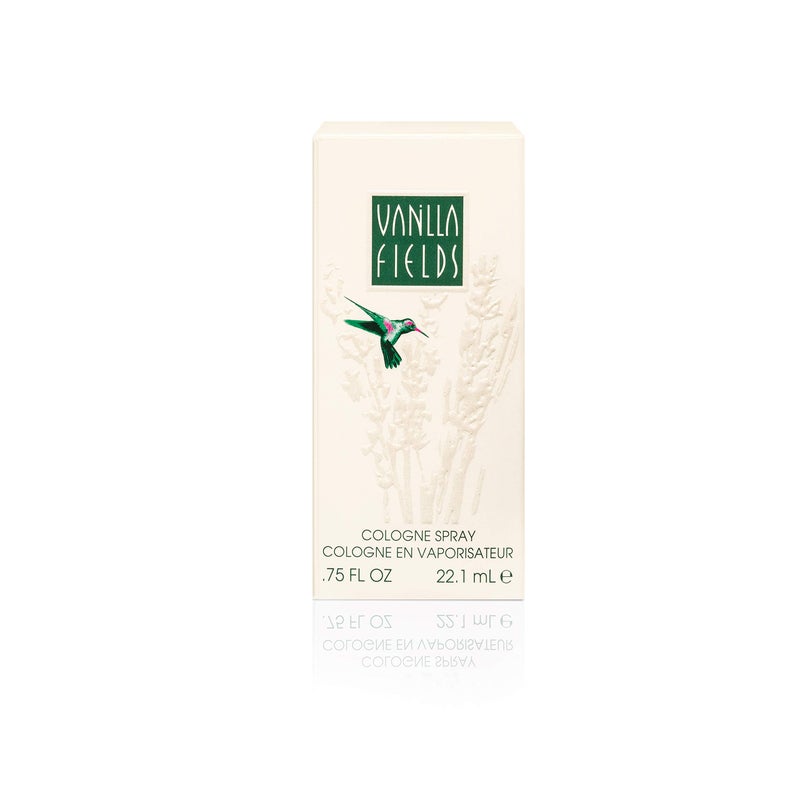 VANILLA FIELDS بخاخ كولونيا فانيلا فيلدز، تركيبة نباتية، عطر، نوتات زهرية جذابة، 0.75 أونصة - Image 1