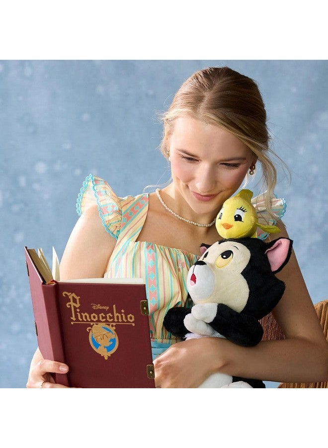 Disney Store Official Pinocchio 85th Anniversary Stuffed Animals - Figaro & Cleo Cat Plush - Embroidered Features, Organza Fins, Soft Huggable Stuffing - Disney Vault Collection Plushie - Image 2