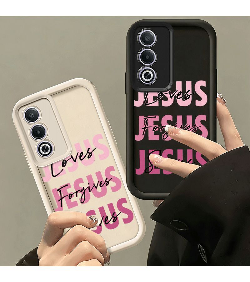 White TPU Phone Case For Oppo A57 4G Soft Protective Cover - Image 1
