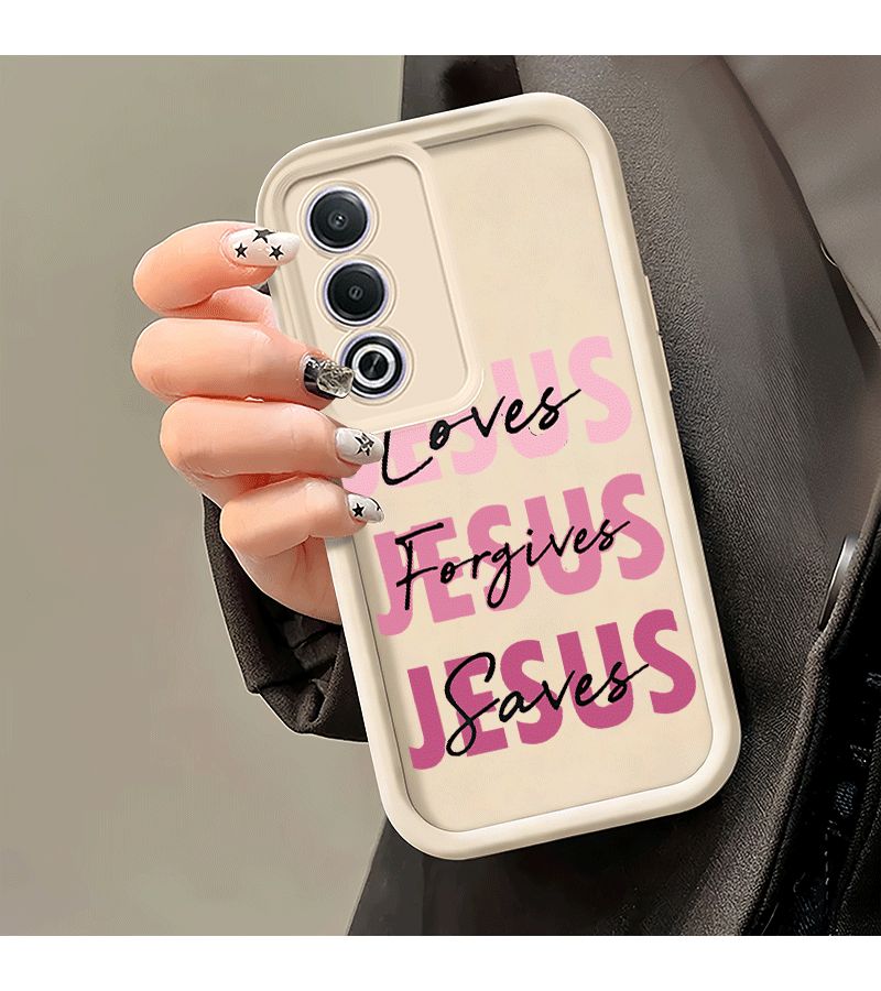 White TPU Phone Case For Oppo A57 4G Soft Protective Cover - Image 5