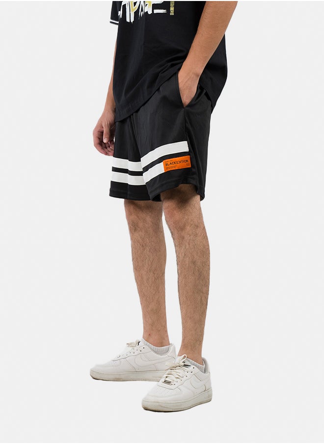 BLACK EDITION UNISEX  JERSY SHORT  - Image 2