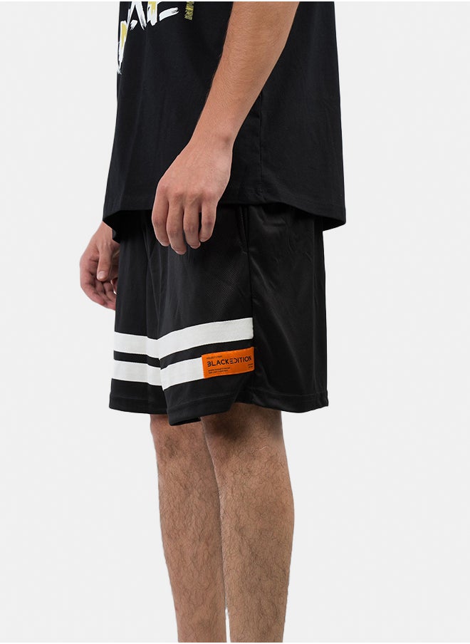BLACK EDITION UNISEX  JERSY SHORT  - Image 3