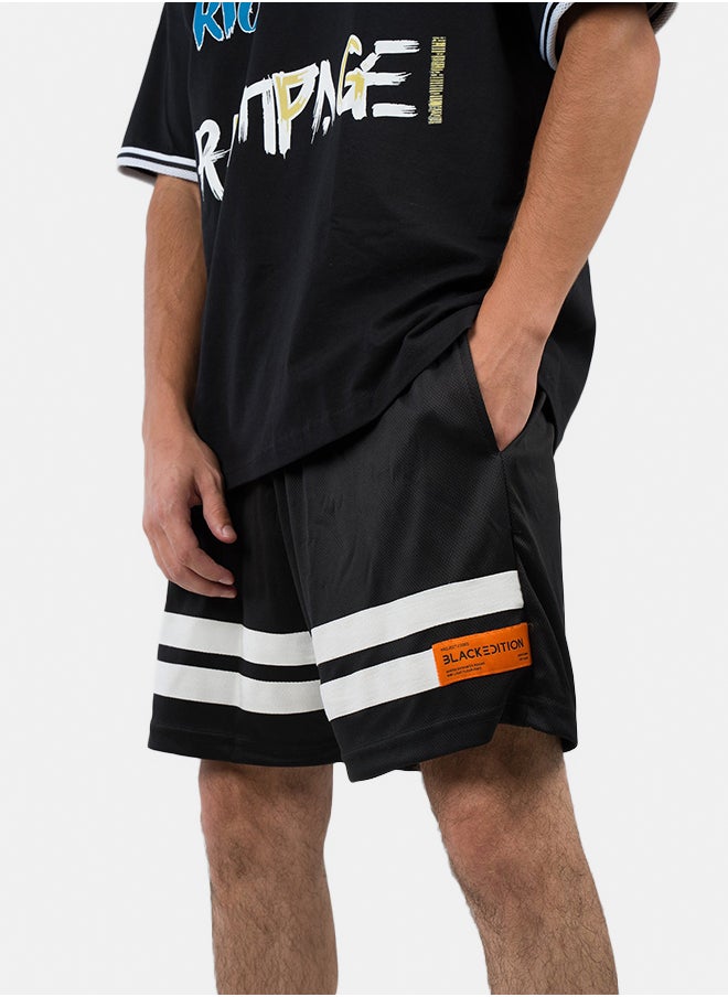 BLACK EDITION UNISEX  JERSY SHORT  - Image 1