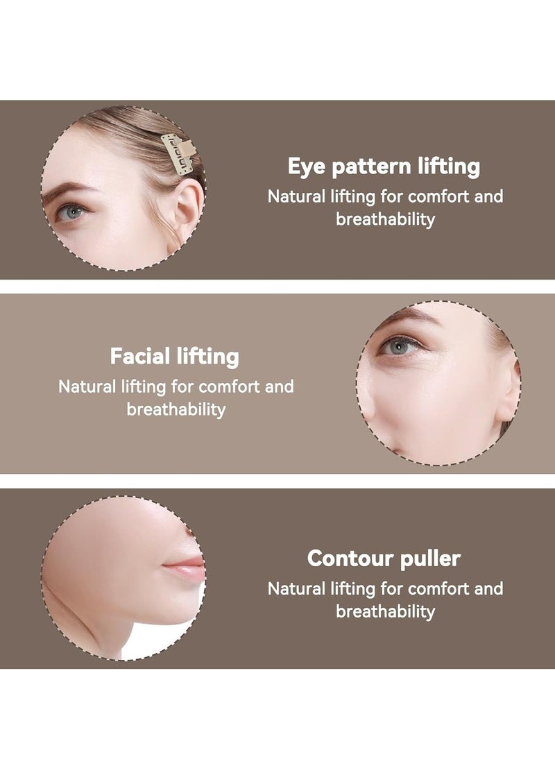 5pcs Face Lift Hair Bands, with Clip Adjustable Elastic Face Lift Tape Face Strap for Women Face Shaping