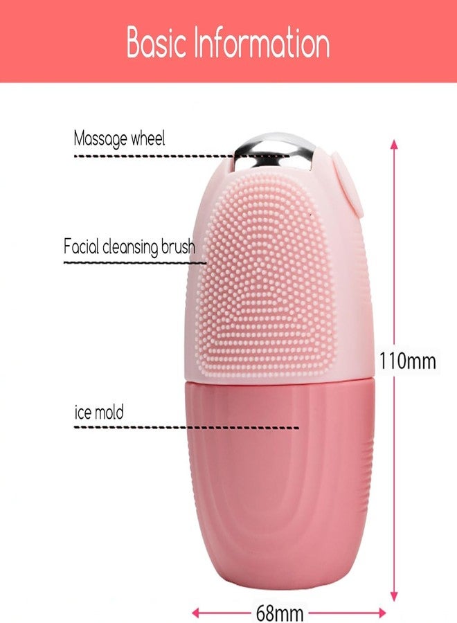 BIYALI Ice Roller With Scrubber For Face Eyes and Neck To Brighten Skin & Enhance Your Natural Glow/Reusable Facial Treatment to Tighten & Tone Skin & De-Puff The Eye Area || 1Pcs || - Image 5