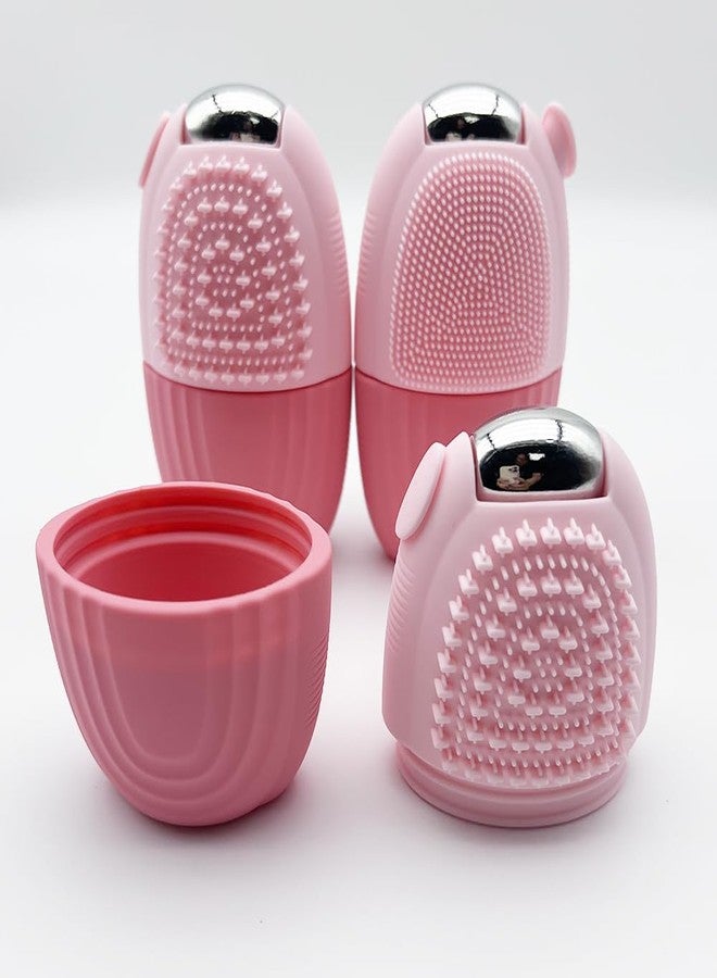 BIYALI Ice Roller With Scrubber For Face Eyes and Neck To Brighten Skin & Enhance Your Natural Glow/Reusable Facial Treatment to Tighten & Tone Skin & De-Puff The Eye Area || 1Pcs || - Image 2