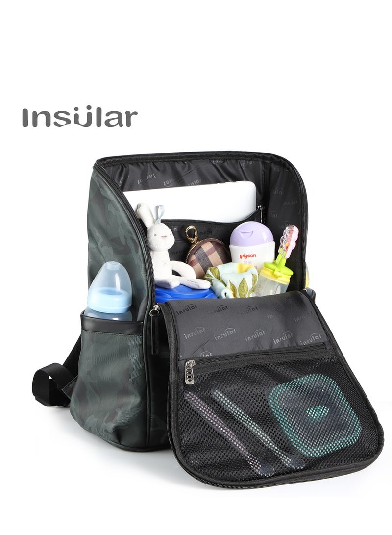insular Waterproof Diaper Backpack - Image 2