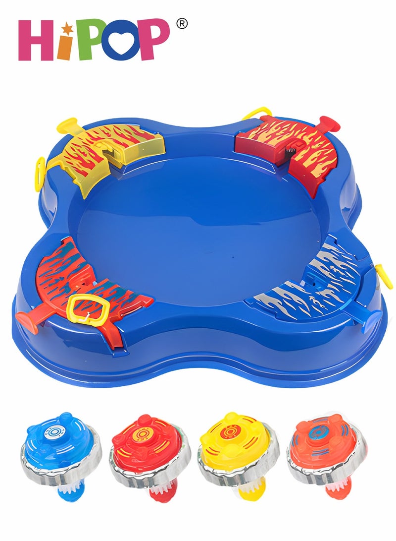 HIPOP Battle Game Spinning Top Toy,Light Up,Multiplayer Interactive Game For Kids Gift - Image 1