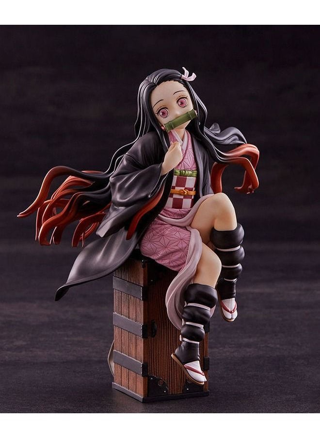 Generic - Kamado Nezuko Demon Slayer Figure, Anime Realistic Collectible Action Figure, High Quality Anime Action Figure Toy for Collection, Decoration, Valuable Gift, 230G - Image 1