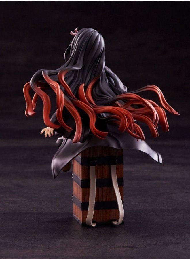Generic - Kamado Nezuko Demon Slayer Figure, Anime Realistic Collectible Action Figure, High Quality Anime Action Figure Toy for Collection, Decoration, Valuable Gift, 230G - Image 1
