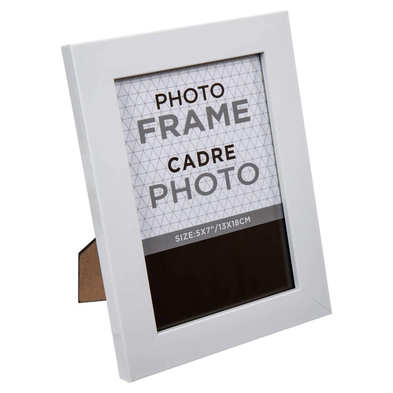 Truu Design ModernConemporary Solid Picture Gallery Frame 5 x 7 White 65062