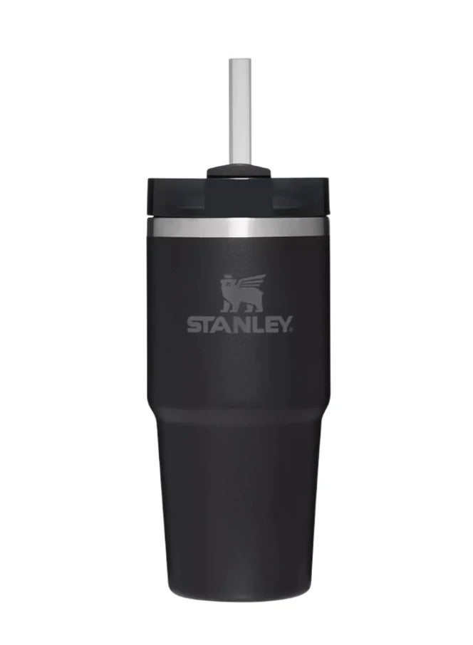 Stanley Quencher H2.0 Flow State Stainless Steel Vacuum Insulated Tumbler with Lid and Straw for Water, Iced Tea or Coffee, Smoothie and More, 14 oz, BLACK - Image 3