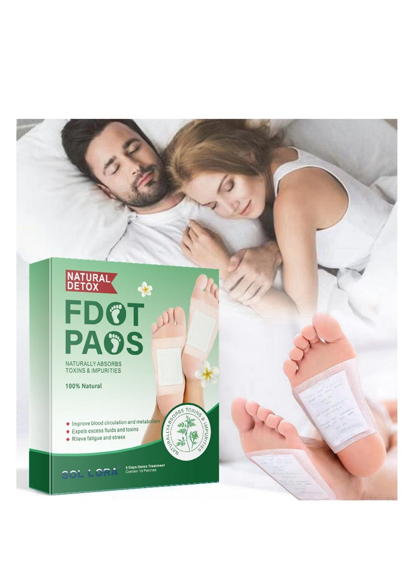 SOL LORA 10-Piece Cleansing Detox Foot Pads  - Image 4