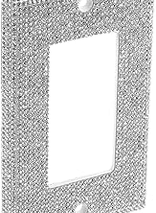 Glitter Rhinestone Toggle Light Switch Cover Decorative Wall Plate For US Outlet - Image 1