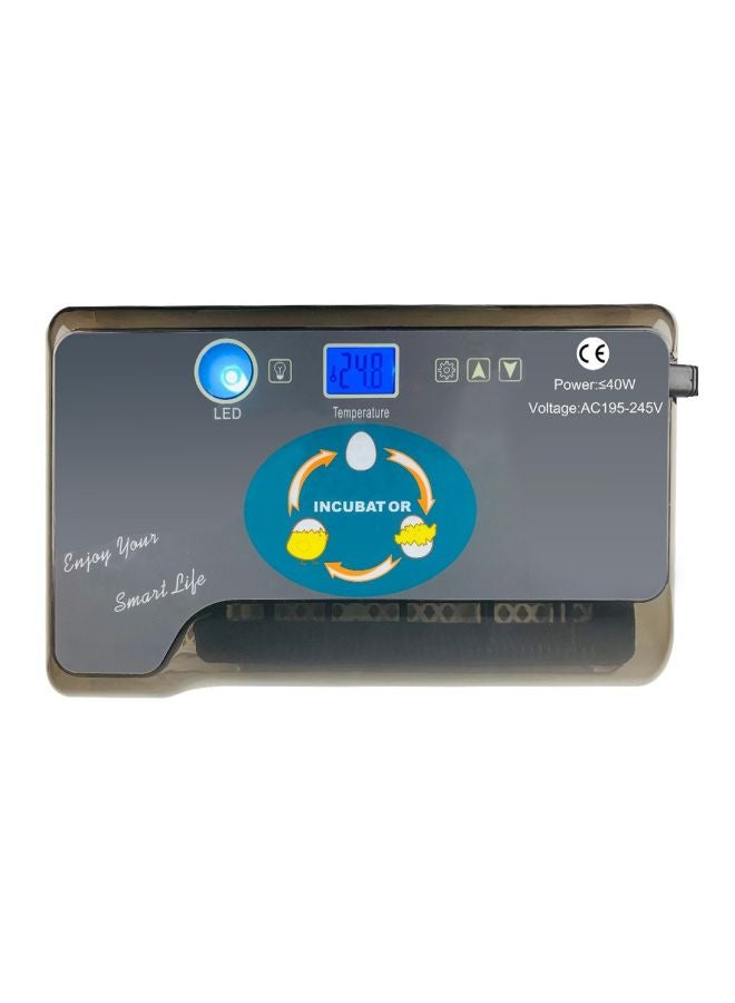 Generic Digital Automatic Egg Incubator Grey/Clear 32x20.8x12cm - Image 2