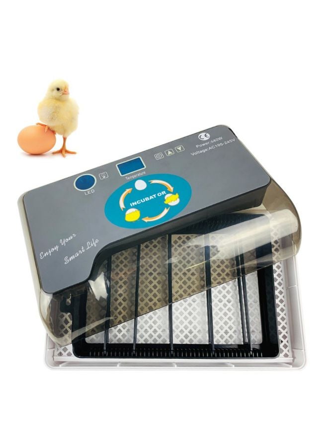 Generic Digital Automatic Egg Incubator Grey/Clear 32x20.8x12cm - Image 4