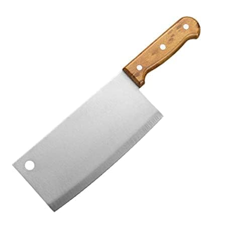CEPLO Stainless Steel Kitchen Knives Knife MeatVegetable Chopper Full Tang Professional Kitchen Knives Handle Chari Chaku Chopping Knife Full Tang Handle for Home and Restaurant Knife I Big - Image 1