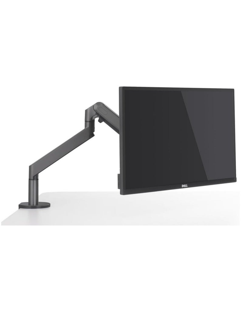 Single Gas Spring LCD Arm Desk VESA Bracket & Monitor Arm Stand for 10"-30" Screens: Tilt up 90° /down 85°, Swivel left/right 180°, 360° Rotation - Image 4