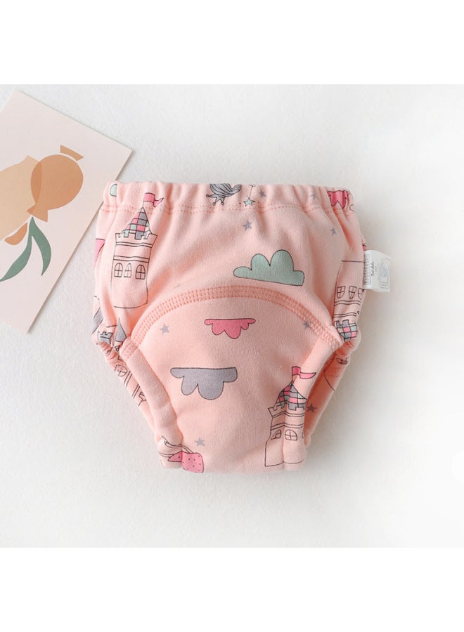 New Baby Cotton Training Pants Gauze Diaper Bag Learning Pants Baby Boys And Girls Diaper Breathable Diaper Pants