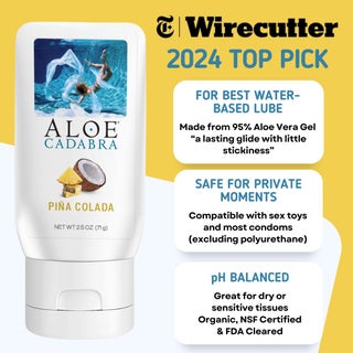 sex toys doll Buy the Aqua Aloe Vera Glide Water-based Personal Lubricant in 3.4 oz or  100 mL -