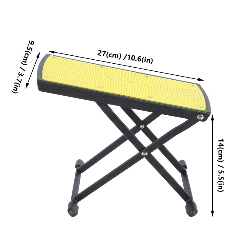 1pc Art Pedal Home Pedal Salon Footstool Shower Pedal Yellow - Image 3