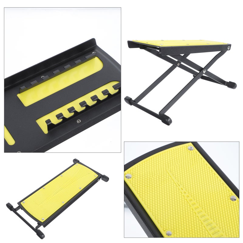 1pc Art Pedal Home Pedal Salon Footstool Shower Pedal Yellow - Image 2